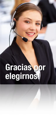 Gracias por elegirnos!